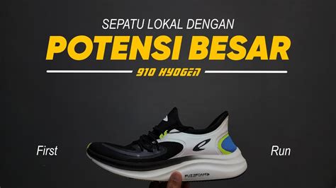 Hyougen First Run Sepatu Lari Lokal Ini Bisa Lebih Baik Dari