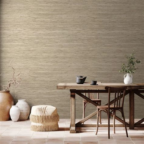 Faux Natural Weave By Coordonne Natural Wallpaper Wallpaper Direct