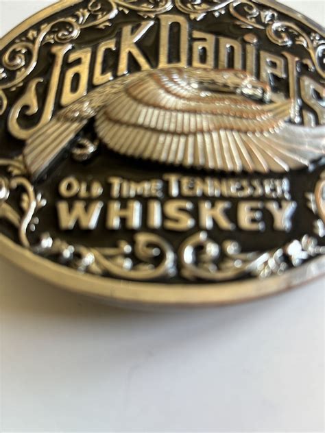 Jack Daniels Old Time Tennessee WHISKEY Belt Buckle EBay