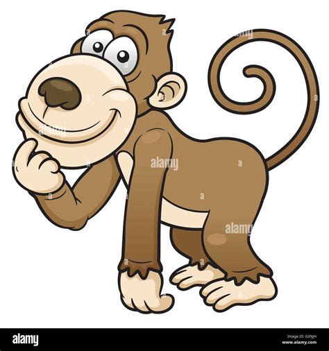 Cartoon Monkey Hi Res Stock Photography And Images Alamy