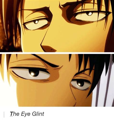 Attack On Titan Junior High And Acwnr Levi Ackermans Eye Glint