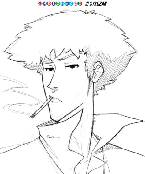 Spike Cowboy Bebop By Sykosan On Deviantart