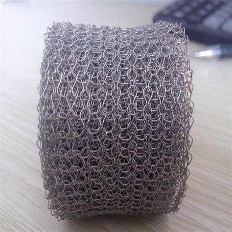 High Stainless Steel Knitted Wire Mesh For Removable Insulation Jacket