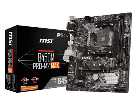 Msi B M Pro Vdh Max Matx Am Motherboard