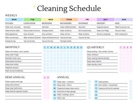 Pin By Spencer Newsome On Cleaning Cleaning Schedule Household