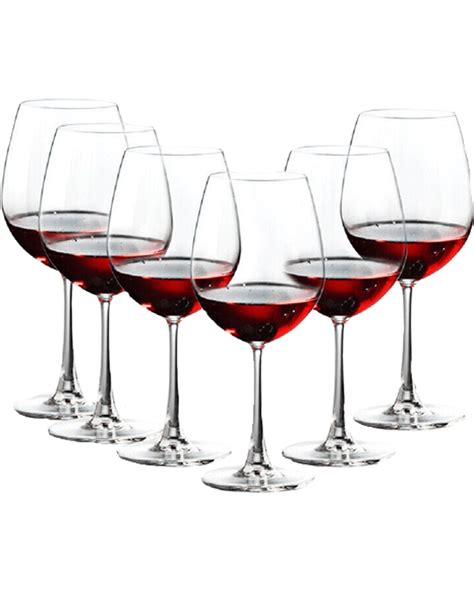 Buy Ocean Glassware Madison Bordeaux Red Wine Glass Set 600ml Online