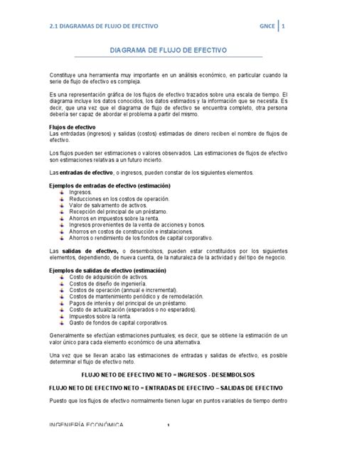 diagrama de flujo de efectivo  capital economia compartir