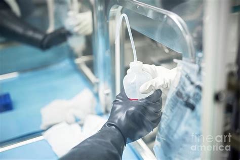 Working In A Sterile Environment Photograph By Science Photo Library