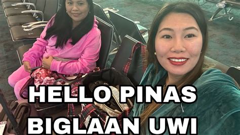 Bakit Biglaan Uwi Namin Sa Pinas With Ate Liza Waray Upay Pinas Vlog 2023 Youtube