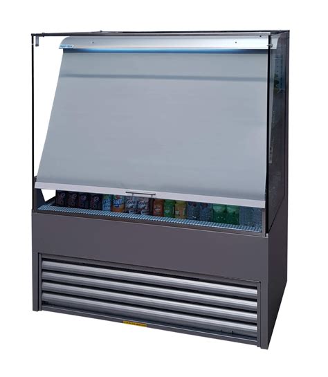 Grab And Go Display Fridge Standard Silver Steel Cm X Cm X Cm