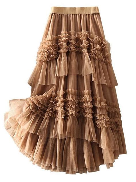 Jupe Pliss E En Tulle Pour Femme Jupon Lastique Taille Haute Maille G