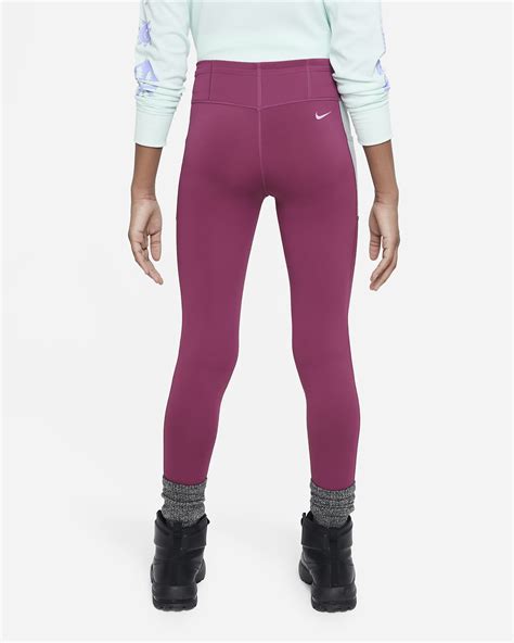 Nike Acg Dri Fit One Older Kids Girls Leggings Nike Lu