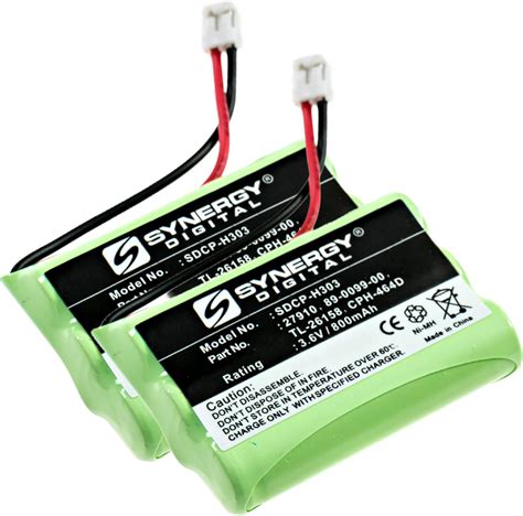 Amazon Synergy Digital Cordless Phone Battery Compatible With At