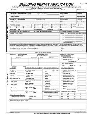 Fillable Online Building Permitssan Franciscobuilding Permits What To