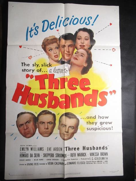 Yahooオークション N665us版1sh 映画ポスター【three Husbands】