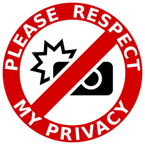 Please Respect My Privacy Public Domain Vectors