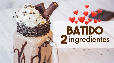 Receta Batido De Chocolate Batido Chocolate Trasuadodo Vn