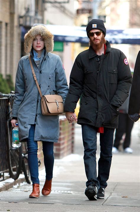 EMMA STONE and Andrew Garfield Out and About in New York – HawtCelebs