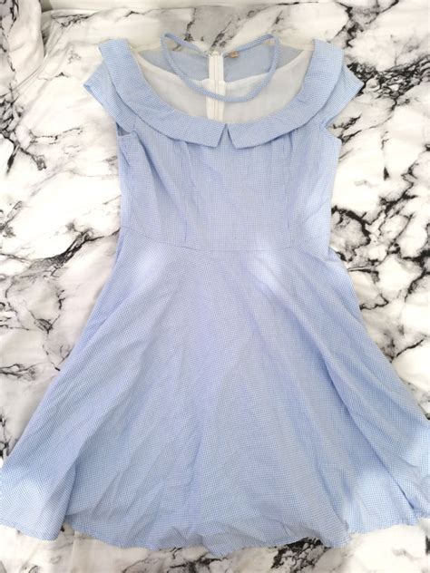 Light Blue Dress, Women's Fashion, Dresses & Sets, Dresses on Carousell