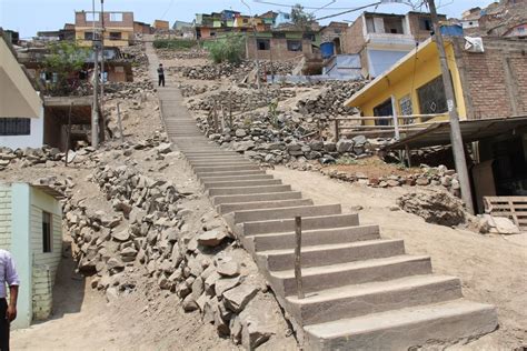 Construirán Escalera Eléctrica En Zona Alta De Asentamiento Humano De Sjl Noticias Agencia