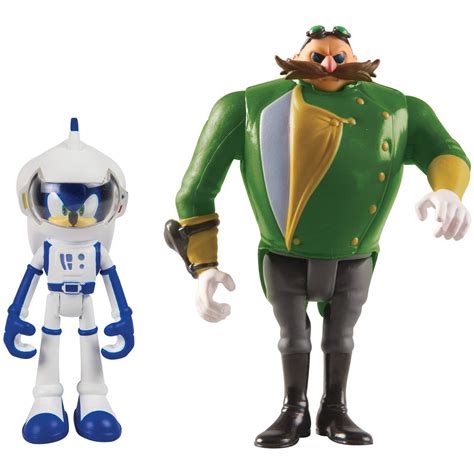 Sonic Boom Small Figure 2pk Spacesuit Sonic And Parallel Universe