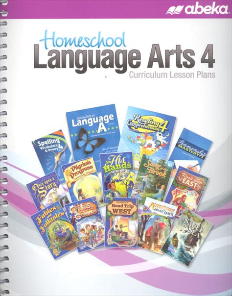 Language Arts 4 Curriculum Homeschool Lesson Plans A Beka Book