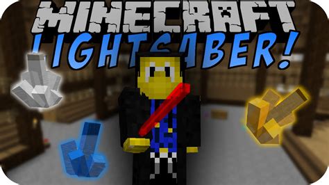 Minecraft LIGHTSABER MOD STAR WARS YouTube