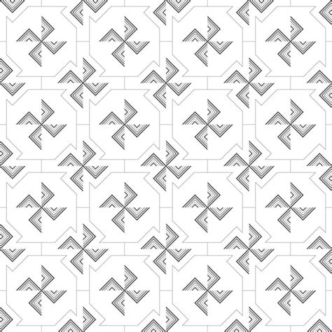 Vintage Geometric seamless pattern 4966610 Vector Art at Vecteezy