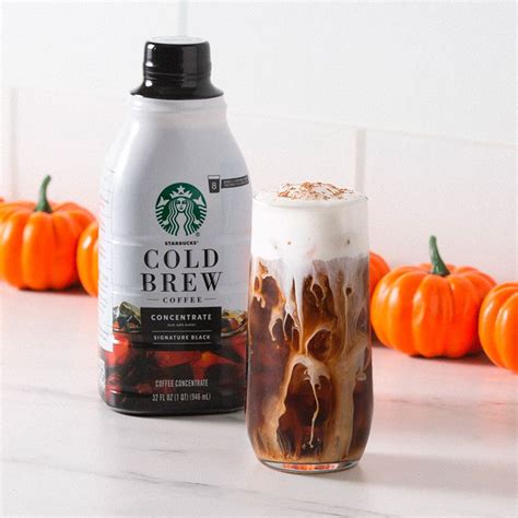 Pumpkin Whipped Cream Cold Brew Recipe Starbucks® Coffee At Home Pumpkin Spice Latte Recipe