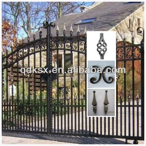 Wrought Iron Railing Part For Fence In Garden High Quality Wrought Iron Railing Part For Fence