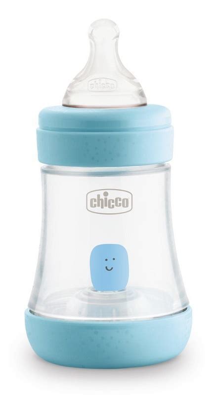 CHICCO BIBERON PERFECT 5 BOY 150 ML IN SILICONE 1 FORO FarmaRimedio