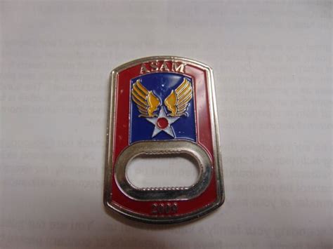 Challenge Coin Advanced Study Of Air Mobility Asam 2009 United States