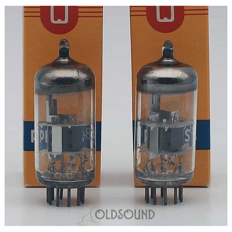 Ecc Mullard Valvola Coppia H N Cw Philips Miniwatt Audio Nos Nib