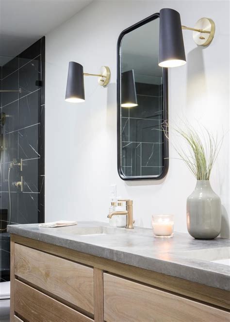 Modern Bathroom Sconces By Cedarandmoss Seen On Hgtvs Fixer Upper