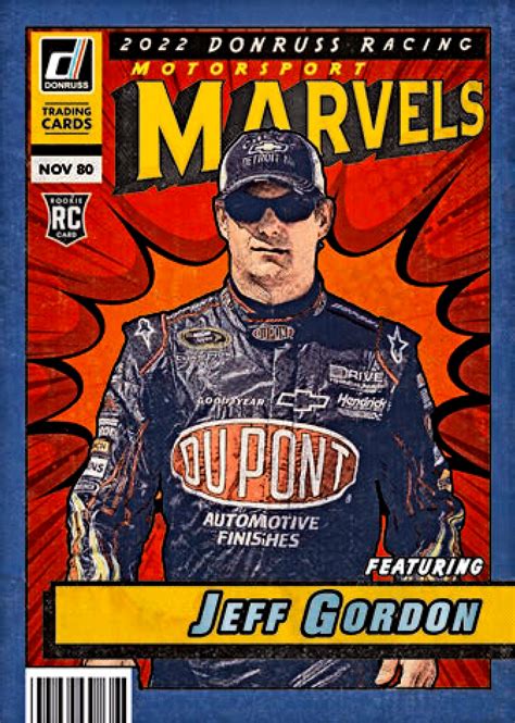 2022 Donruss Racing NASCAR Trading Cards Checklist