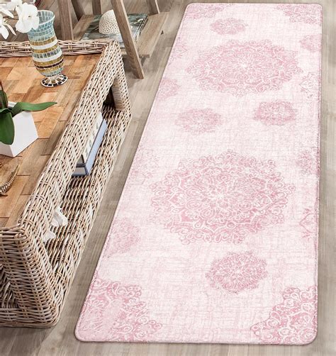 Amazon Lahome Vintage Medallion Hallway Runner Rug X Washable