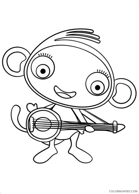 Waybuloo Coloring Pages Printable Coloring4free