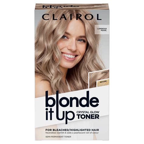 Clairol Blonde It Up Crystal Glow Toners Demi-Permanent Hair Dye ...