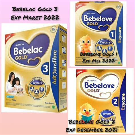 Jual Bebelac Gold Vanila Gr Nutricia Shopee Indonesia