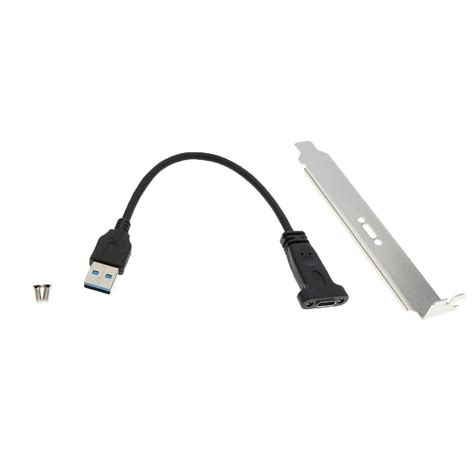 USB 3 1 Type C Female To USB 3 0 A Male Data Extension Cable With