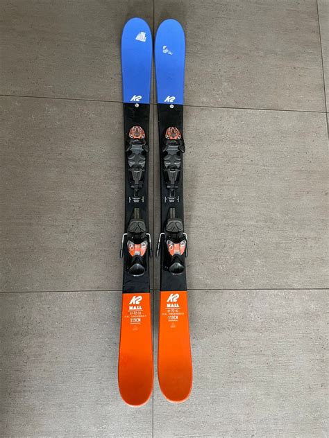 K2 twintip ski 119cm Lange slalomstøvler str 24 5 FINN torget