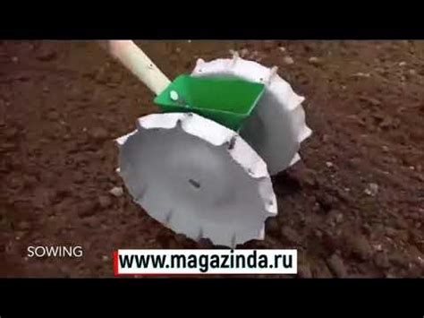 Сеялка Однорядная СМК 1 - YouTube