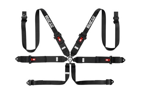 Sparco Competition Harness 6 Point Hans 32 Steel