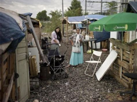 Romanian Gypsy Camp