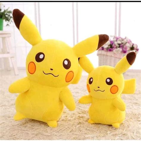 Jual Boneka Pokemon Pikachu Charmander Bulbasaur Squirtle Ukuran Cm