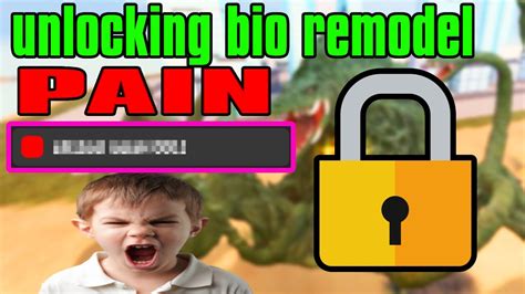 UNLOCKING NEW BIOLLANTE REMODEL IS PAINFUL Kaiju Universe Roblox