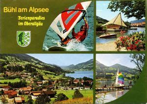 Postkarte Bühl am Alpsee Ferienparadies im Oberallgäu Deutschland