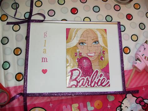 Love and Kisses, Maddalena: DIY Barbie Puzzle frame!!