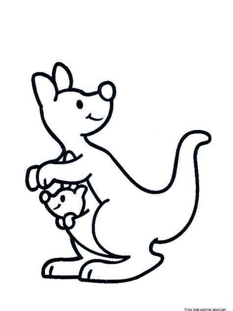 Australian Animals Coloring Pages - Coloring Home