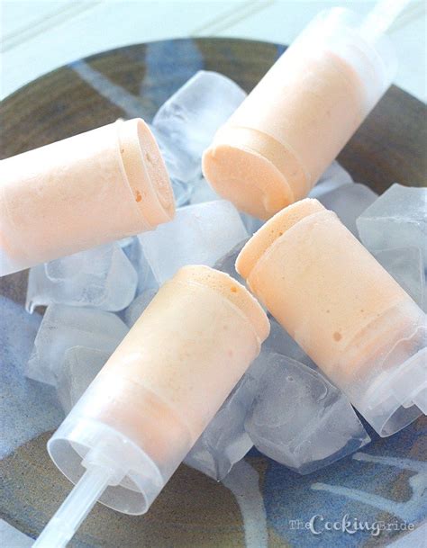 Homemade Orange Sherbet Push Up Pops Recipe Push Pop Desserts Push